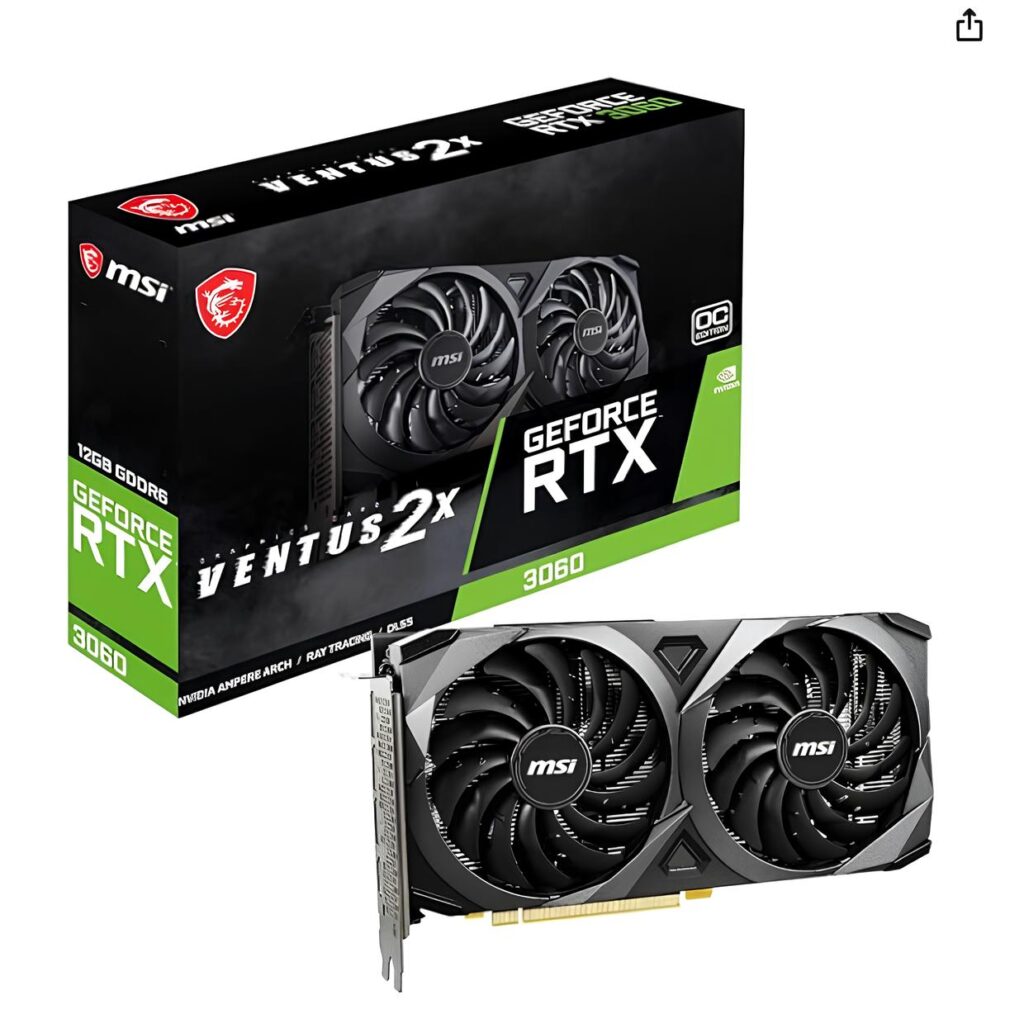 MSI GeForce RTX 3060 VENTUS 2X